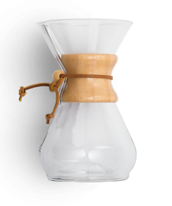 Stumptown Coffee Chemex Brewer with Wood Collar
